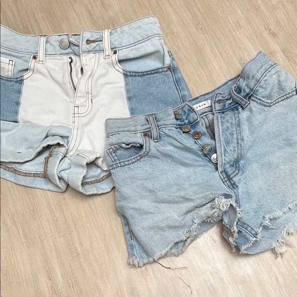 Levi's Light Blue Denim Shorts
